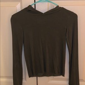 Fitted Hoddie Sweatshirt